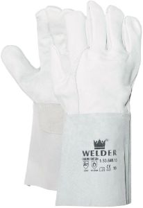 Afbeeldingen van OXXA Basic Handschoen Welder 53-150 Splitlederen 15 cm kap 01/XL