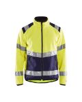 Afbeeldingen van Blåkläder Softshell jack High Vis 4877 marineblauw/geel 2XL