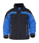 Afbeeldingen van HYDROWEAR Rimini canvas jack zwart/korenblauw 2el