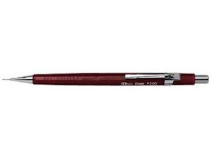 Afbeeldingen van Pentel vulpotlood p205, 0.5 mm, 1158, rood