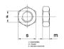 Afbeeldingen van Kelfort moer zeskant din 934, nylon