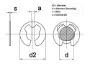 Afbeeldingen van Kelfort Asborgring 8.0mm