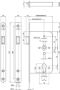 Afbeeldingen van ASSA ABLOY Cilinderloopslot, PC-uitsparing 2466 doornmaat 60mm zonder sluitplaat