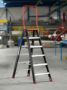 Afbeeldingen van Altrex Dubbel oploopbaar - aluminium trap (gecoat) Taurus 2x4 treden