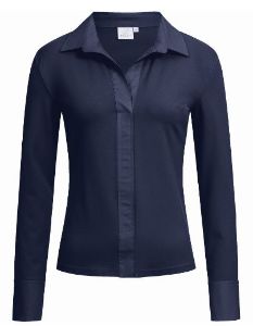 Afbeeldingen van Greiff dames blouse lange mouw marine