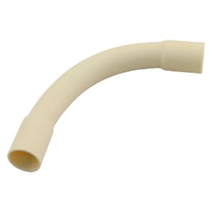 Afbeeldingen van Pipelife PVC bocht Ø3/4 crème (3 stuks)