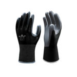 Afbeeldingen van Showa handschoen Nitril Assembly Grip zwart 370B 9/XL