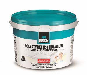 Afbeeldingen van Bison Polystyreenschuimlijm Emmer 4 kg