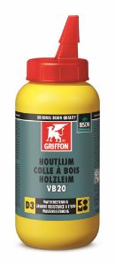 Afbeeldingen van Griffon Houtlijm VB20® Flacon 750 g vb20 waterbestendig wit