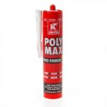 Afbeeldingen van Griffon Montagelijm Poly Max® Pro Power Wit Koker 425 g t.b.v. afdichtingen wit polymeer