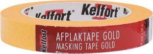 Afbeeldingen van Kelfort Afplaktape Gold 19mm x x50 meter