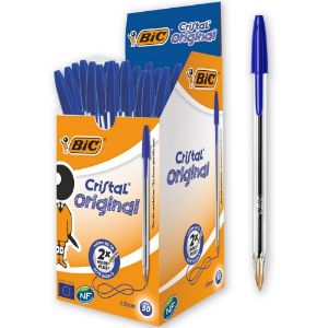 Afbeeldingen van Bic Cristal Ball Pen Classic Blauw