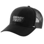 Afbeelding van Carhartt cap logo zwart mesh