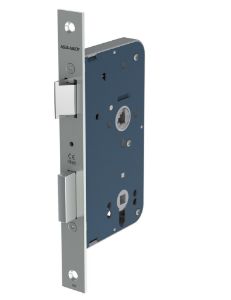 Afbeeldingen van ASSA ABLOY Badkamerdeurslot 2486, 60 mm, zonder sluitplaat, wc72, rvs