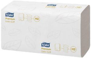 Afbeeldingen van Tork Xpress® Extra Zachte Multifold Handdoek 2-Laags 2100stuks
