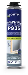 Afbeeldingen van Bostik Purschuim elastisch P935 Foam'N'Fill Premium Flex Pro