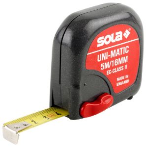 Afbeeldingen van SOLA Rolbandmaat Uni-Matic  UM 5mx16mm