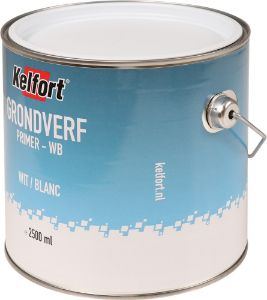 Afbeeldingen van Kelfort grondverf op waterbasis wit 2500ml