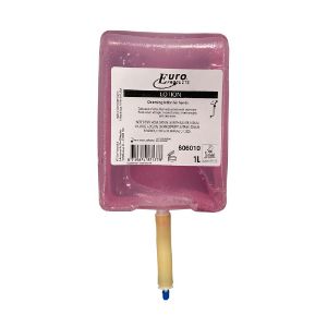 Afbeeldingen van Euro Products Sanitaire Handzeep Lotion zeep roze 900ml