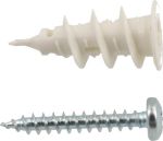 Afbeeldingen van Kelfort Jet-drive plug nylon met schroef 14x32 (100)