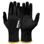 Afbeeldingen van OXXA Premium ECO E-Green-B 52-110 handschoen PU Zwart