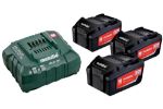 Afbeeldingen van Metabo accu basis-set 3x 18V 5.2Ah + lader