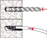 Afbeeldingen van Fischer constructieplug DuoXpand 10 x 120 T verzonken kop TX40