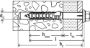 Afbeeldingen van fischer Constructieplug met zeskantschroef SXR FUS 10x52mm