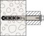 Afbeeldingen van fischer Constructieplug met zeskantschroef SXR FUS 10x140mm