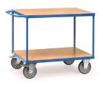 Afbeeldingen van Fetra Zware tafelwagen laadvlak 1000x600mm Draagvermogen: 600 kg met 2 platformen