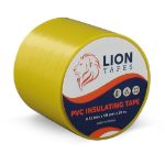 Afbeeldingen van TechnoTape Isolatietape Lionbrand Lionbrand geel 50mm x 10m