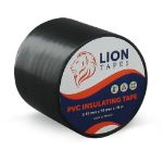 Afbeeldingen van TechnoTape Isolatietape Lionbrand Lionbrand zwart 50mm x 10m
