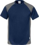 Afbeeldingen van Fristads t-shirt 122396 marineblauw/grijs