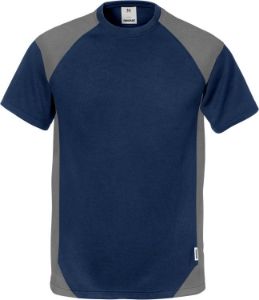 Afbeeldingen van Fristads t-shirt 122396 marineblauw/grijs