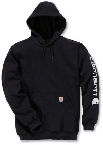 Afbeeldingen van Carhartt hooded sweater zwart