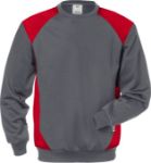 Afbeeldingen van Fristads sweater 7148 shv grijs/rood