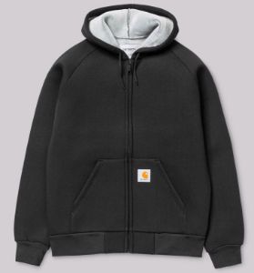 Afbeeldingen van Carhartt hooded vest zwart