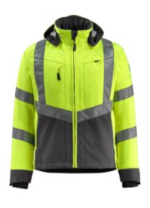 Afbeeldingen van Mascot softshell jack blackpool fluor geel/donker antraciet