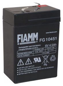 Afbeeldingen van Fiamm Accu lood FG 6V/4,5AH